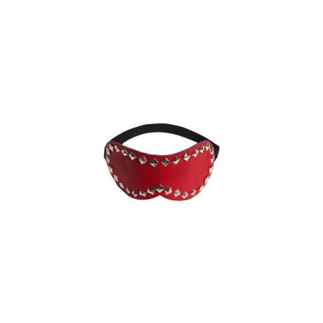 МАСКА STYLE LEATHER MASK,RED