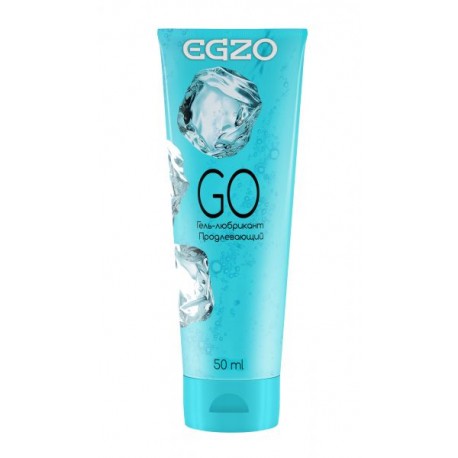 EGZO - Охлаждающий гель-лубрикант EGZO “GO” с пролонгирующим эффектом, 50 мл (280730)