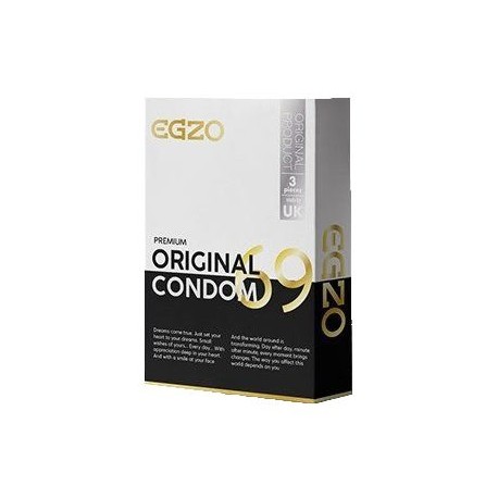 EGZO - Плотнооблегающие презервативы "Original" 