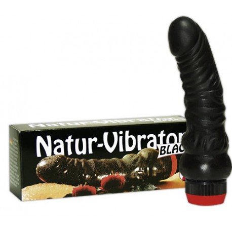 Черный натуральный вибратор (Natur-Vibrator black)